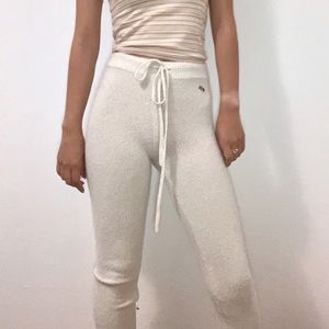 Fuzzy American Eagle Pants